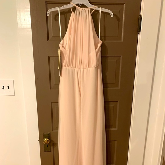 Brand new, petal pink Bill Levkoff evening gown - Picture 4 of 12